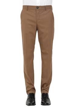 SELECTED HOMME BLACK Men's SLHSLIM-MYLOLOGAN D Camel TRS B NOOS Hose, 48 von SELECTED HOMME BLACK