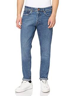 SELECTED HOMME BLUE Herren SLHSLIMTAPE-Toby 3070 M.B ST JNS U NOOS Jeans, Medium Blue Denim, 31/34 von SELECTED HOMME BLUE