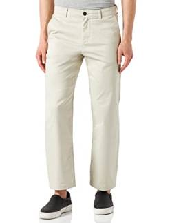 SELECTED HOMME WHITE Herren SLHLOOSE-Salford 220 Flex Pants W COLL Hose, Moonstruck, 33/32 von SELECTED HOMME WHITE