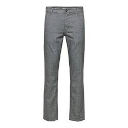 SELECTED HOMME Herren 16073026 Hose, Grey 2, W/L34(Herstellergröße:31) von SELECTED HOMME