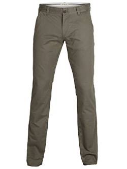 SELECTED HOMME Herren Hose 16034773 Three Paris dusty chino pants, Gr. 31/32, Grün (Dusty Olive) von SELECTED HOMME