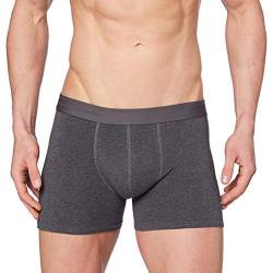 SELECTED HOMME Herren SHDKRIS Trunk NOOS Boxershorts, Medium Grey Melange, Small von SELECTED HOMME