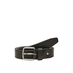 SELECTED HOMME Herren SLHHENRY Leather Belt B NOOS Gürtel, Black, 90 von SELECTED HOMME