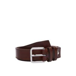 SELECTED HOMME Herren SLHNATE Leather Belt B NOOS Gürtel, Demitasse, 105 von SELECTED HOMME