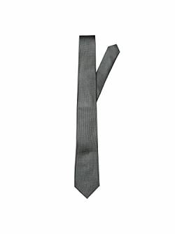 SELECTED HOMME Herren SLHNEW Texture TIE 7CM NOOS B Krawatte, Grau (Duffel Bag Duffel Bag), One Size von SELECTED HOMME