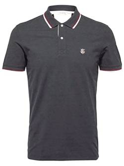 SELECTED HOMME Herren SLHNEWSEASON SS Polo W 16062542, Asphalt, XXXL von SELECTED HOMME