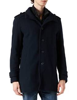 SELECTED HOMME Herren SLHNOAH W Coat B Mantel, Dark Sapphire/Pattern:Twill, XXL von SELECTED HOMME