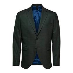 SELECTED HOMME Herren SLHSLIM-MYLOSTATE Flex BLZ B NOOS Blazer, Dark Green, 44 von SELECTED HOMME