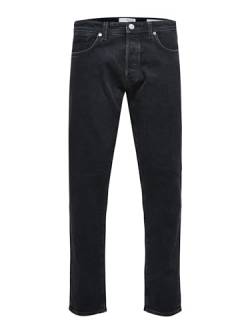 SELECTED HOMME Herren Slh172-slimtape Toby 3072 Blk JNS W Noos Jeans, Black Denim, 28W / 32L EU von SELECTED HOMME