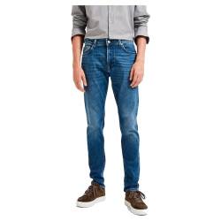 SELECTED HOMME Herren Slh175-slimleon 31601 M.blue Soft W Noos Jeanshose, Medium Blue Denim, 34W / 32L EU von SELECTED HOMME