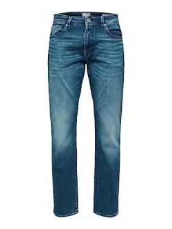 SELECTED HOMME Herren Slh196-straightscott 31601 M.blue W Noos Jeanshose, Medium Blue Denim, 29W / 32L EU von SELECTED HOMME