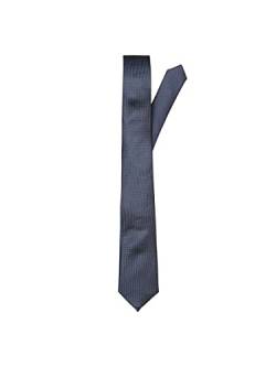 SELECTED HOMME Herren Slhnew Texture Tie 7cm Noos B Krawatte, Dark Sapphire, Einheitsgr e EU von SELECTED HOMME