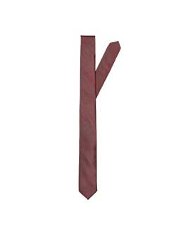 SELECTED HOMME Herren Slhplain Tie 5cm Noos B Krawatte, Rum Raisin, Einheitsgröße EU von SELECTED HOMME