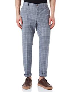 SELECTED HOMME Herren Slhslim-timelogan Blu Snd Chk Trs B Noos Hose, Light Blue/Checks:sand, 94 EU von SELECTED HOMME