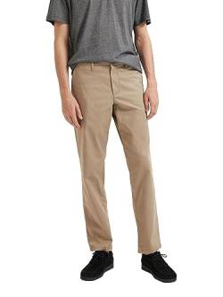 SELECTED HOMME Herren Slhstraight-new Miles 196 Flex Pants W N, Greige, 38W / 32L von SELECTED HOMME