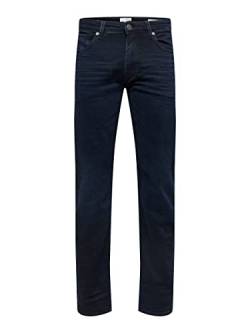 SELECTED HOMME Herren Slhstraight-scott 24601 Bb St Jns W Noos Jeanshose, Blue Black Denim, 33 EU von SELECTED HOMME