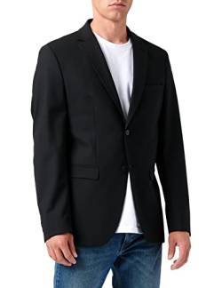 SELECTED HOMME Men's SLHSLIM-Elon BLZ Flex B NOOS Anzugjacke, Black, 52 von SELECTED HOMME