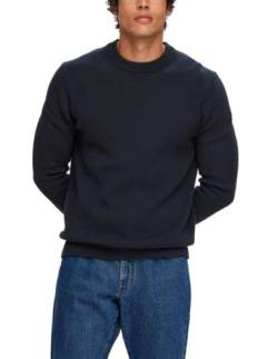 SELETED HOMME Herren SLHDANE LS Knit Structure Crew Neck NOOS Strickpullover, Sky Captain, Large von SELECTED HOMME