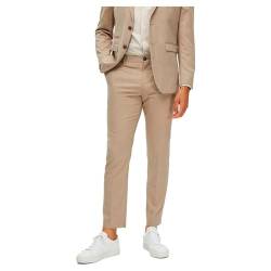 SELETED HOMME Men's SLHSLIM-Neil TRS B NOOS Anzughose, Sand, 46 von SELECTED HOMME
