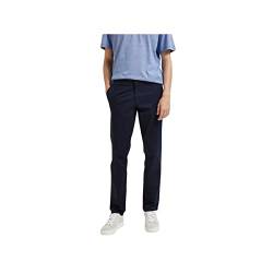 SELETED HOMME Men's SLHSLIM-New Miles 175 Flex Pants W N Chino, Dark Sapphire, 33/32 von SELECTED HOMME