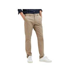 SELETED HOMME Men's SLHSLIM-New Miles 175 Flex Pants W N Chino, Greige, 32/32 von SELECTED HOMME