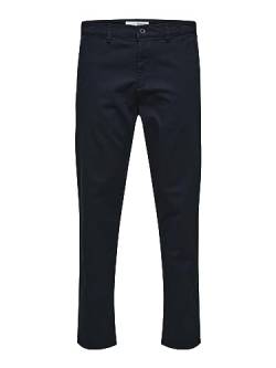 SELETED HOMME Men's SLHSLIMTAPE-New Miles 172 Flex Pants W N Chino, Dark Sapphire, 38/34 von SELECTED HOMME