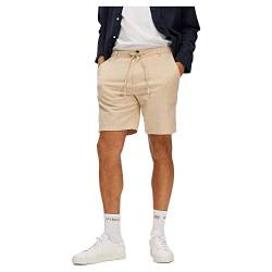 SLHREGULAR-Brody Linen Shorts NOOS von SELECTED HOMME