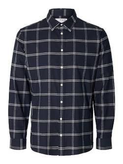 SLHSLIMOWEN-Flannel Shirt LS NOOS von SELECTED HOMME