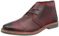 SELECTED Herren Sel Leon Leather C Desert Boots, Rot (Red) von SELECTED