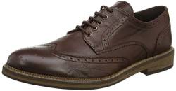 SELECTED Shchristoph Leather Shoe I, Herren Brogue, Braun (Cognac), 43 EU von SELECTED