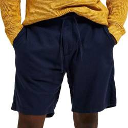 SELECTED HOMME Herren Slhregular-brody Linen Shorts Noos, Dark Sapphire, L von SELECTED FEMME