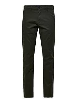 SELETED HOMME Herren SLH175-SLIM New Miles Flex Pant NOOS Hose, Forest Night, 34W x 32L von SELETED HOMME