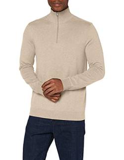 SELETED HOMME Herren SLHBERG Half Zip Cardigan NOOS Pullover, Kelp/Detail:Melange, S von SELETED HOMME