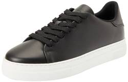 SELETED HOMME Herren SLHDAVID Chunky Leather NOOS Sneaker, Black, 40 EU von SELETED HOMME