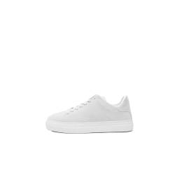 SELETED HOMME Herren SLHDAVID Chunky Suede NOOS Sneaker, White, 41 EU von SELETED HOMME