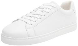 SELETED HOMME Herren SLHEVAN Leather NOOS Sneaker, White, 42 EU von SELETED HOMME