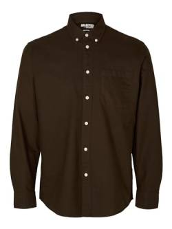 SELETED HOMME Herren SLHREGRICK-OX Shirt LS NOOS Hemd, Demitasse, S von SELETED HOMME