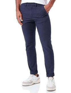 SELETED HOMME Herren SLHSLIM-Miles 175 Brushed Pants W NOOS Hose, Dark Sapphire/Detail:Structure, 31W x 32L von SELETED HOMME