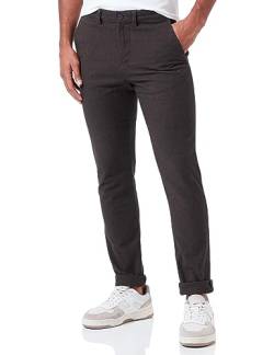 SELETED HOMME Herren SLHSLIM-Miles 175 Brushed Pants W NOOS Hose, Forest Night/Detail:Structure, 34W x 32L von SELETED HOMME