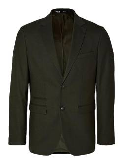 SELETED HOMME Herren SLHSLIM-Neil BLZ B NOOS Sakko, Dark Green, 48 von SELETED HOMME