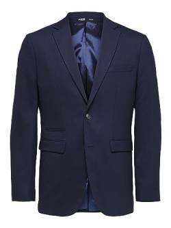 SELETED HOMME Men's SLHSLIM-Neil BLZ B NOOS Sakko, Navy Blazer, 50 von SELETED HOMME