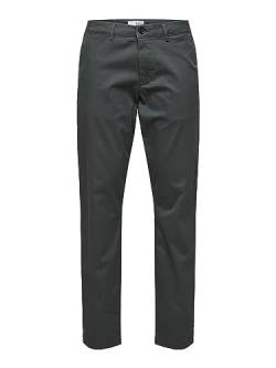 SELETED HOMME Men's SLHSLIM-New Miles 175 Flex Pants W N Chino, Dark Shadow, 34/34 von SELETED HOMME