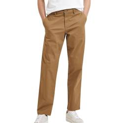 SELETED HOMME Men's SLHSTRAIGHT-New Miles 196 Flex Pants W N Chino, Ermine, 32/34 von SELETED HOMME