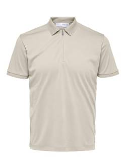 SELETED HOMME SLHFAVE Zip SS Polo von SELETED HOMME