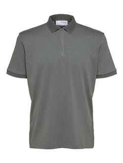 SELETED HOMME SLHFAVE Zip SS Polo von SELETED HOMME