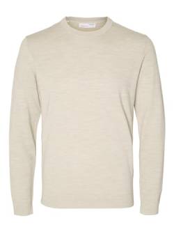 SLHTOWN MERINO COOLMAX KNIT CREW NOOS von SELECTED HOMME