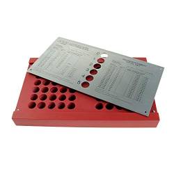 Luxus-Box – LEER – Für KWM-Sortiment – Gefertigt aus rotem Spezial-PVC – STABIL und PRAKTISCH – Gewicht: ca. 630 g – C332347 von SELVA