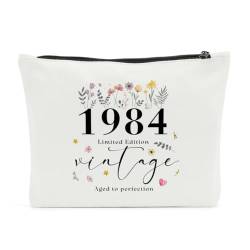 SENJIAN 1606-1635 Kosmetiktasche, Geburtstagsgeschenk, Make-up-Tasche, Geschenk, 1984 Vintage2, 9.7 x 7 inches von SENJIAN