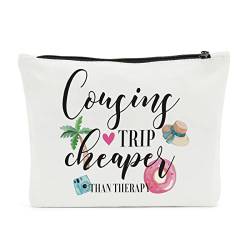 Wochenendtasche Mädchen Reise Geschenke Lustige Make-up-Tasche Junggesellinnenabschied Dekorationen Maid of Honor Bestie Geschenke für Frauen Schwester für Reisen Urlaub für BFF Freunde Geburtstag Weihnachten Cousins Reise Günstiger von SENJIAN