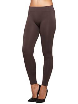 SENSI' Leggings Damen niedrige Taille Nahtlos Seamless Mikrofaser Made in Italy von SENSI'